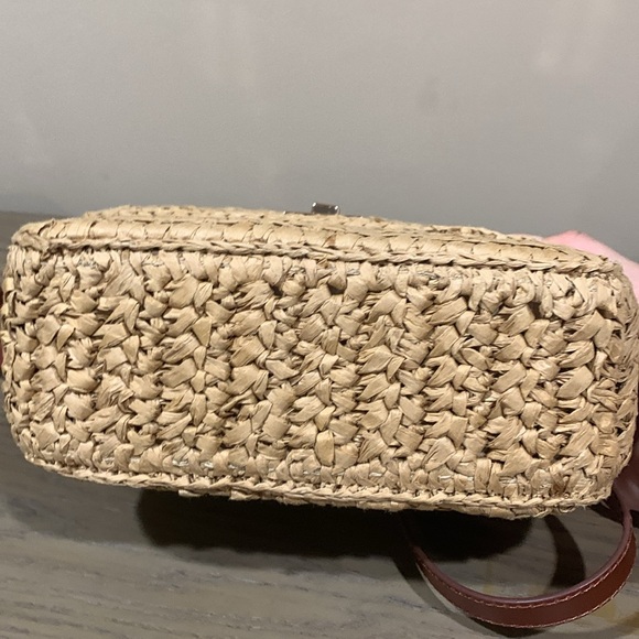 Small Eddie hand woven top handle bag by J Crew. - Picture 6 of 15